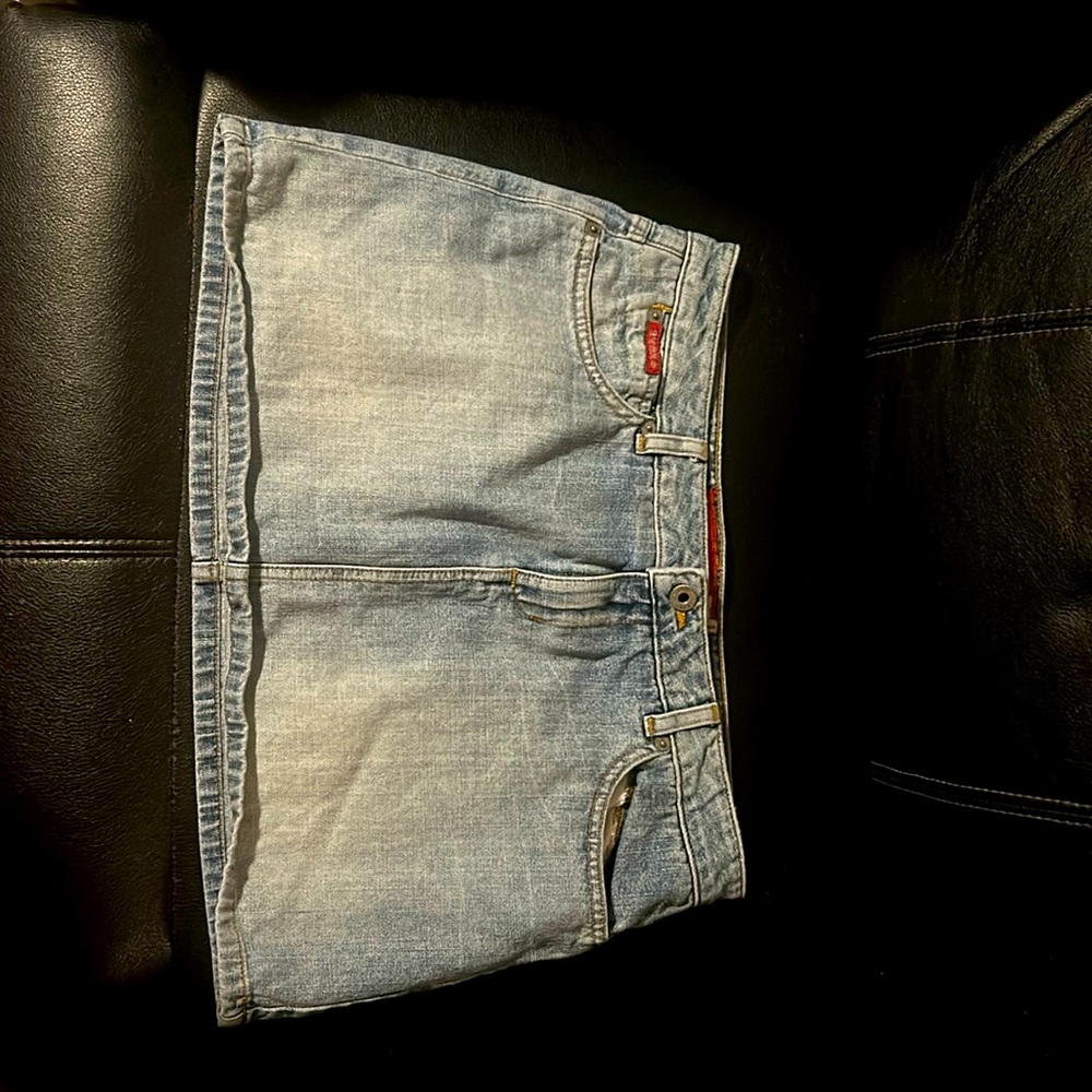 GUESS Denim mini skirt